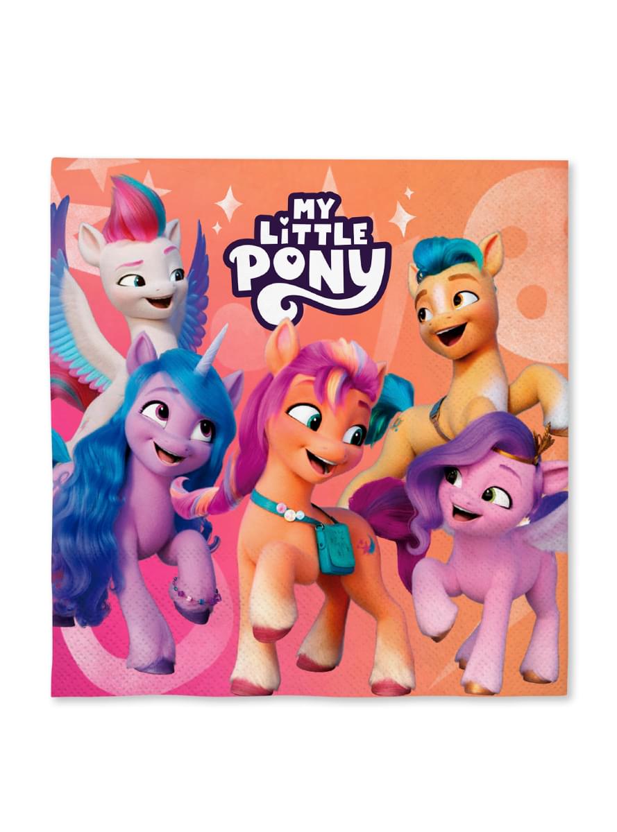 16 papīra salvetes My Little Pony (33x33cm)