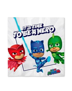 16 Servetten - PJ Masks (33 x 33cm)