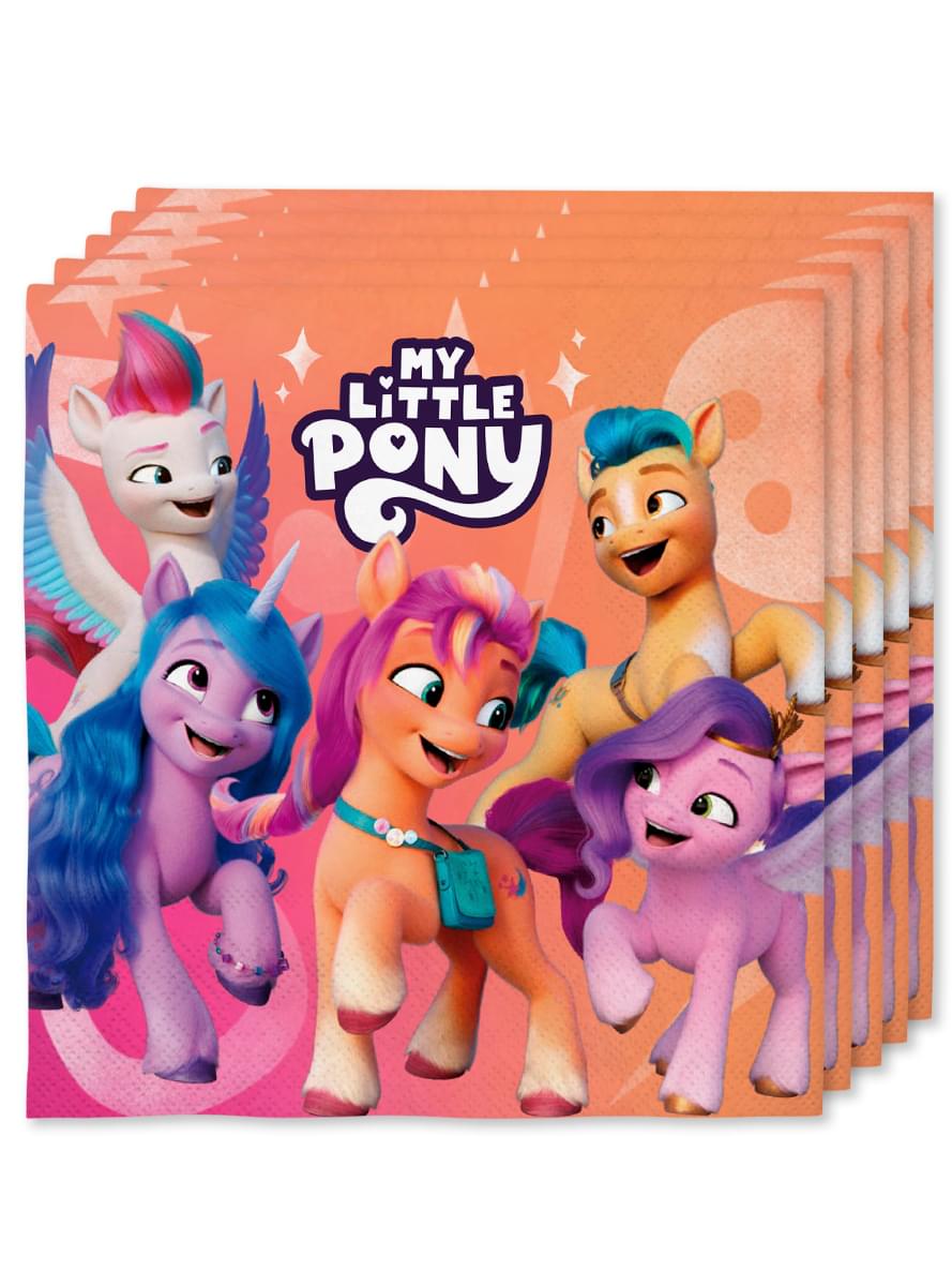 16 guardanapos - My Little Pony (33x33cms)