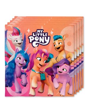 16 servilletas de My Little Pony (33x33cm)