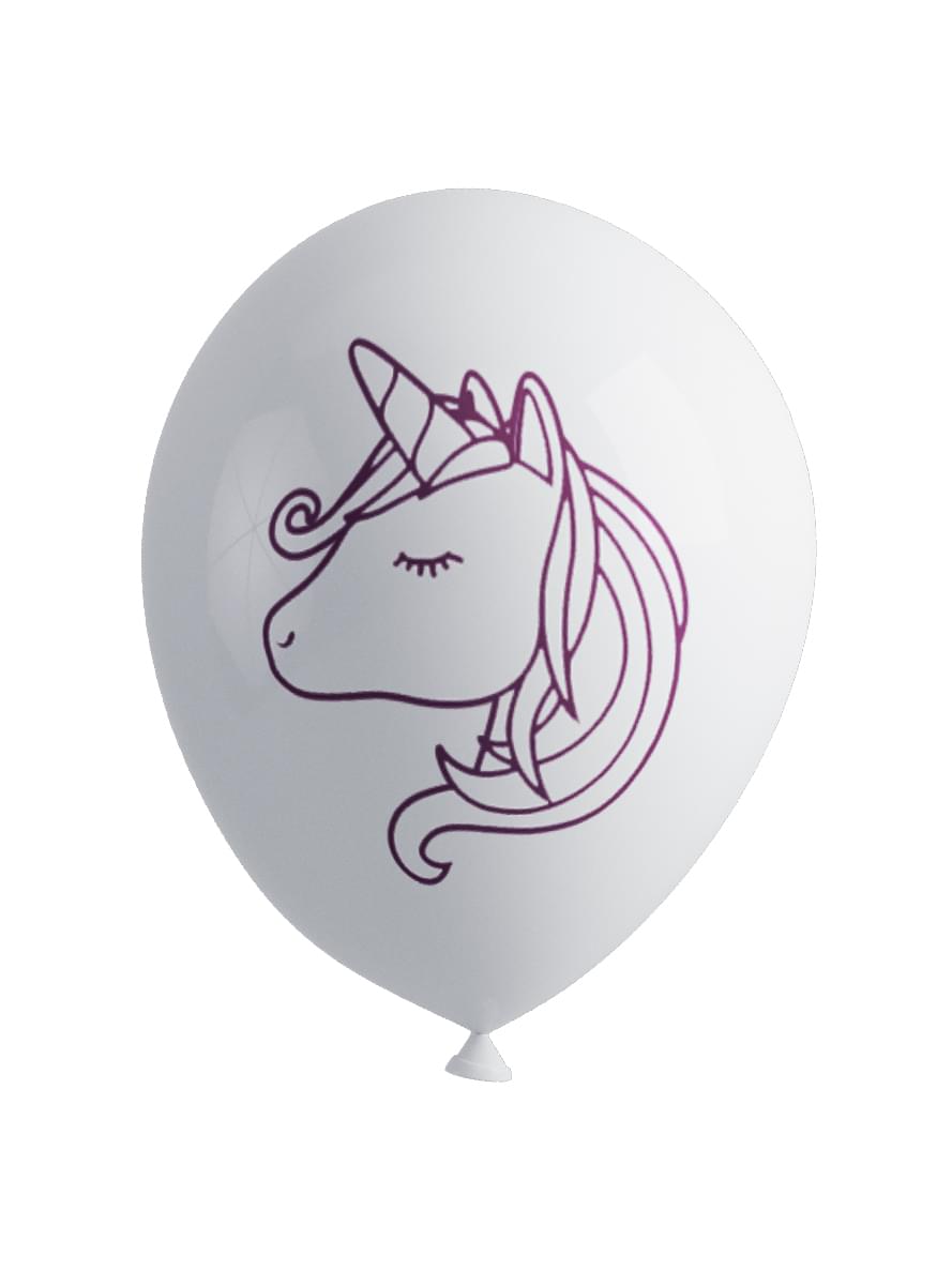 8 baloane unicorn - Lovely Unicorn