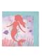 16 Merenneito Lautasliinaa (33x33cm) - Beautiful Mermaid
