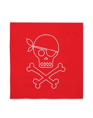 16 Χαρτοπετσέτες Πειρατές (33 x 33εκ.) - Pirates Party