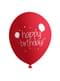 8 rojstnodnevnih balonov - Happy birthday