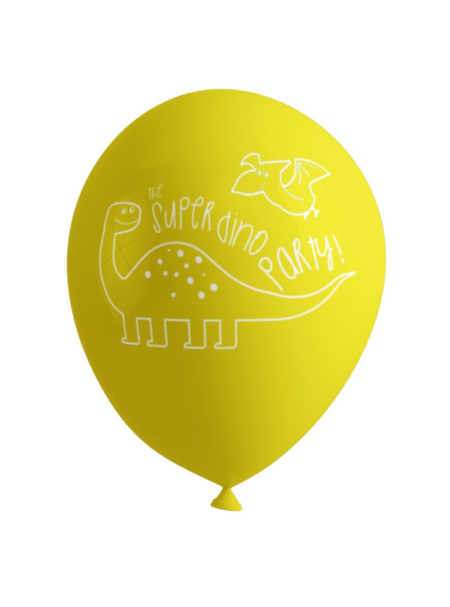 8 Dinosaur Ballonger - Dinosaur Fest