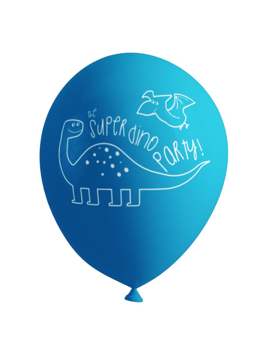 8 Dinosaurier Luftballons - Dinosaurs Party