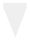 1 Banner with White Flags - Plain Colours