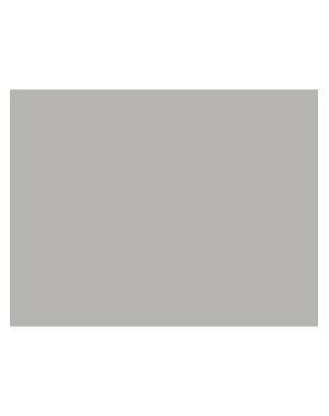 1 Silver Table Cover - Plain Colours