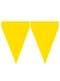 1 Banner with Yellow Flags - Plain Colours