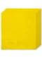 16 servilletas color amarillo (33x33cm) - Colores lisos