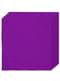 16 guardanapos cor roxo (33x33cm) - Cores lisas