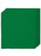 16 Green Napkins (33x33cm) - Plain Colours