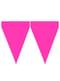 1 Banner med Fuchsia Flag - Plain Colours