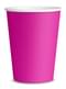 8 Fuchsia Cups - Plain Colours