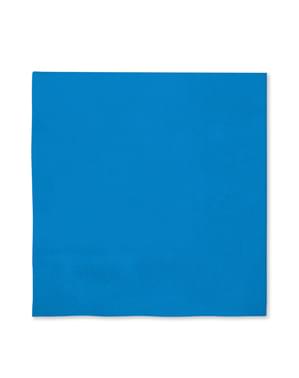 16 tovaglioli color blu navy (33 x 33 cm) - Tinte unite