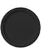 8 Black Plates (23cm) - Plain Colours