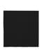 16 Black Napkins (33x33cm) - Plain Colours