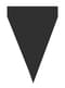 1 Banner with Black Flags - Plain Colours
