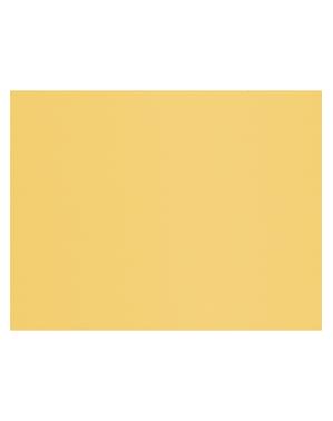 1 Gold Table Cover - Plain Colours