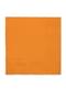 16 serviettes orange (33x33cm) - Gamme couleur unie