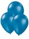 10 Navy Blue Balloons - Plain Colours