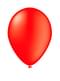 10 Luftballons rot - Unifarben