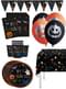 Kit decoración de fiesta de Halloween calabaza Premium para 8 personas - Happy Halloween