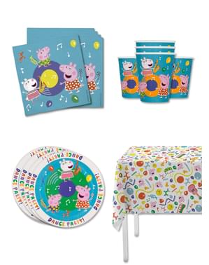Kit decorazioni per festa di compleanno Peppa Pig per 8 persone