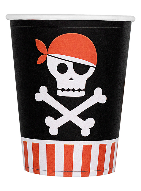 Premium Pirate Party Decoration Kit for 8 People - Pirates Party