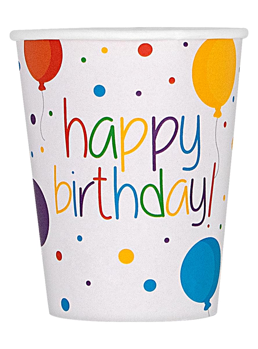 ערכת קישוט יומולדת פרימיום ל-8 אנשים - Happy Birthday