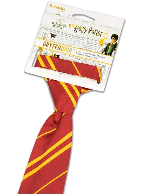 Cravate Harry Potter aux couleurs de Gryffondor