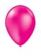 10 baloane metalice multicolore - Culori simple