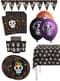 Premium Catrina Day of the Dead Party Decoration Kit for 8 People - Day of the Dead