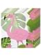 Kit decoración de fiesta de flamencos para 8 personas - Tropical flamingos