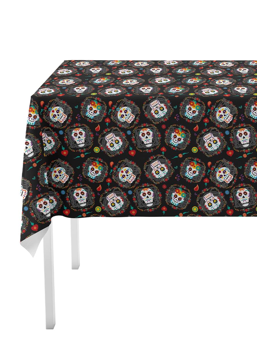 Kit decoración de fiesta de Catrina día de los muertos para 8 personas - Day of the Dead