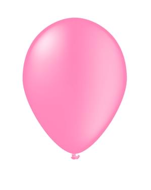 10 Flerfargede ballonger - Standard farger