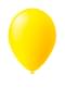 10 Multicolour Balloons - Plain Colours