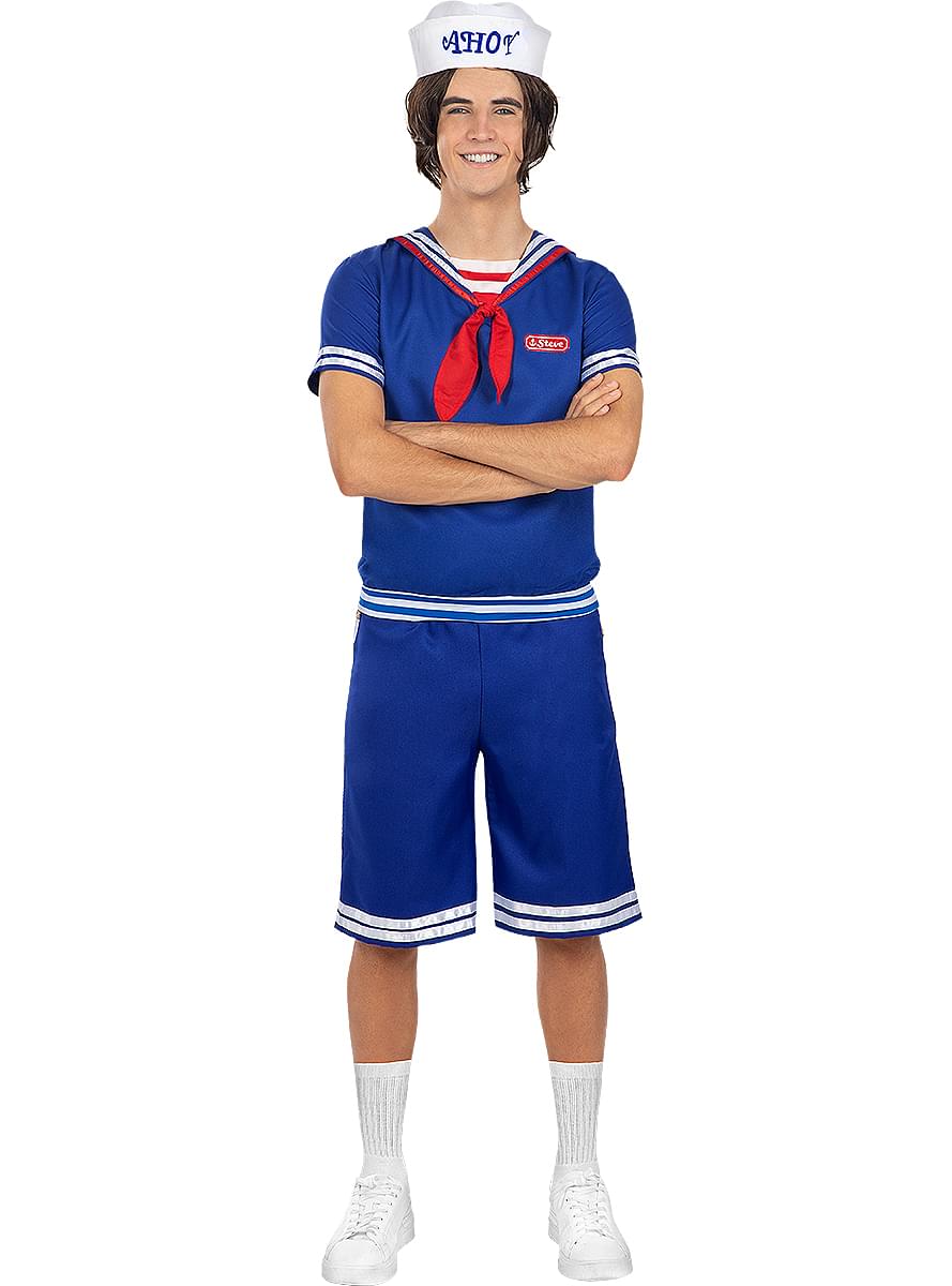 Fato Steve Ahoy Stranger Things - Oficial Netflix