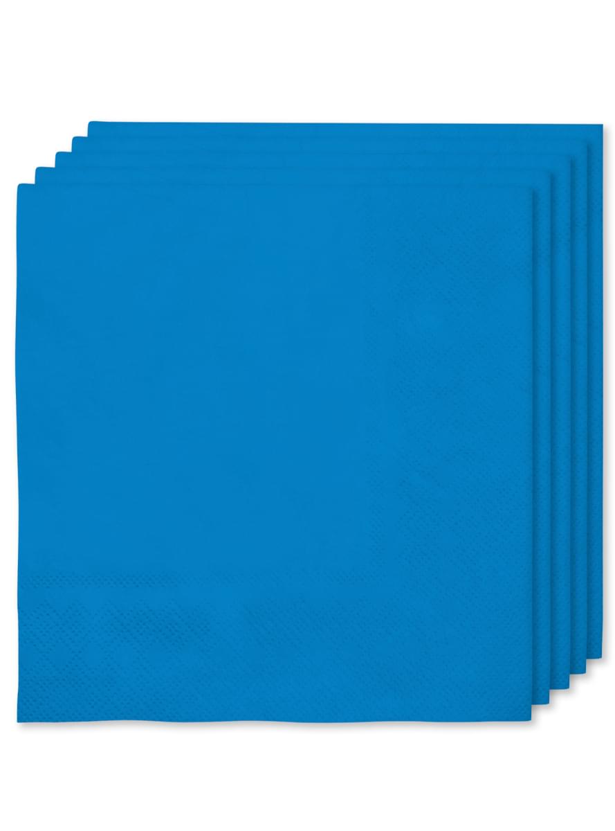 Party Deko Kit marineblau für 8 Personen - Unifarben