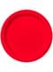 Kit decoración de fiesta color rojo para 8 personas - Colores lisos