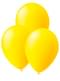 Kit decoración de fiesta color amarillo Premium para 8 personas - Colores lisos