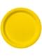 Kit decoración de fiesta color amarillo Premium para 8 personas - Colores lisos