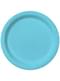 Kit décoration fête bleu ciel Premium 8 personnes - Gamme couleur unie