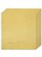 Kit decoración de fiesta color dorado Premium para 8 personas - Colores lisos