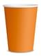 Kit decoración de fiesta color naranja Premium para 8 personas - Colores lisos