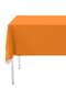 Kit decoración de fiesta color naranja Premium para 8 personas - Colores lisos