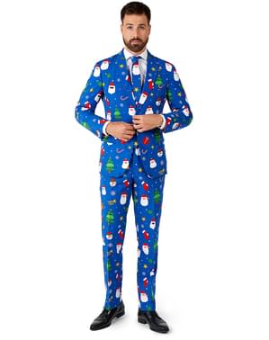 Kalėdų kostiumas „Festivity Blue“ - Opposuits