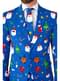 “Festivity Blue” Kerst Pak - OppoSuits