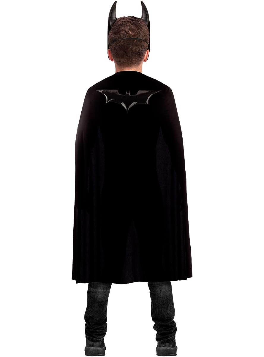 Kit mască și pelerină Batman pentru copii