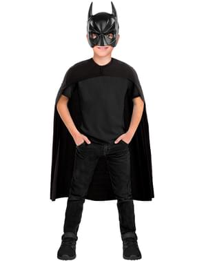 Kit máscara y capa de Batman para niños